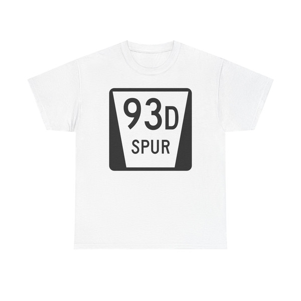 N SPUR 93D (Nebraska) (Road Sign) T-Shirt