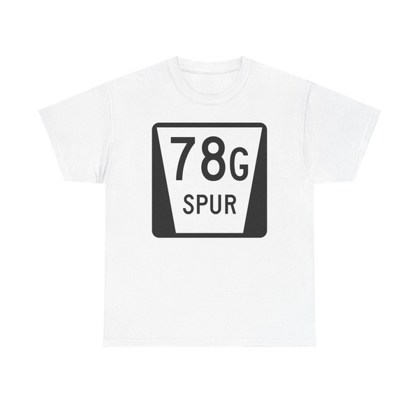 N SPUR 78G (Nebraska) (Road Sign) T-Shirt