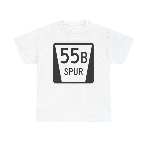 N SPUR 55B (Nebraska) (Road Sign) T-Shirt
