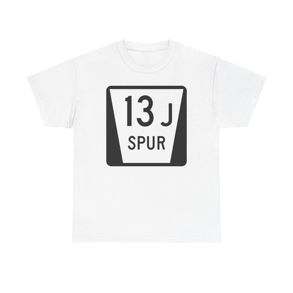 N SPUR 13J (Nebraska) (Road Sign) T-Shirt