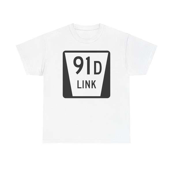 N LINK 91D (Nebraska) (Road Sign) T-Shirt