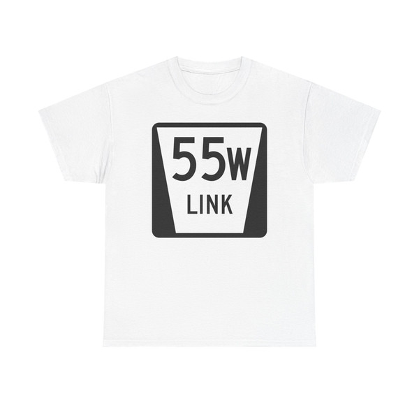 N LINK 55W (Nebraska) (Road Sign) T-Shirt