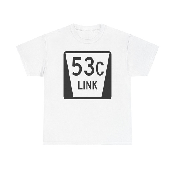 N LINK 53C (Nebraska) (Road Sign) T-Shirt