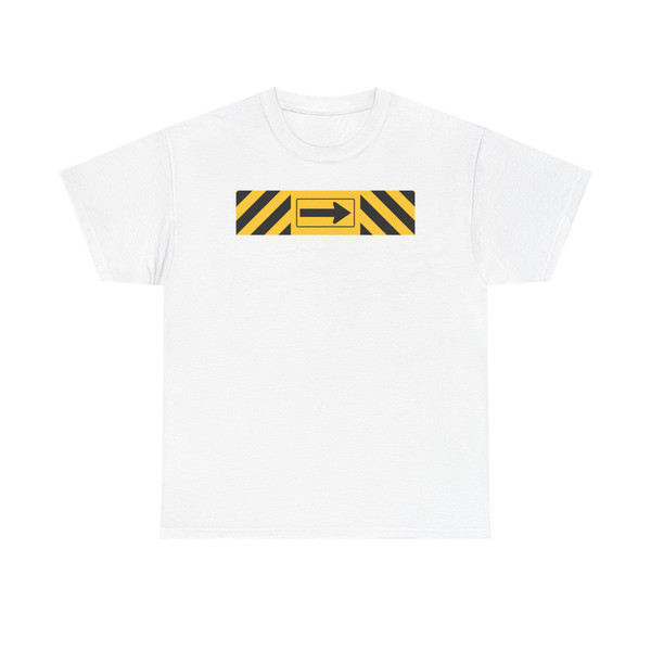 MUTCD-TX W1-9T-R (Texas) (Road Sign) T-Shirt