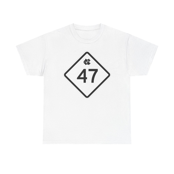 NC 47 1957 (North Carolina) (Road Sign) T-Shirt
