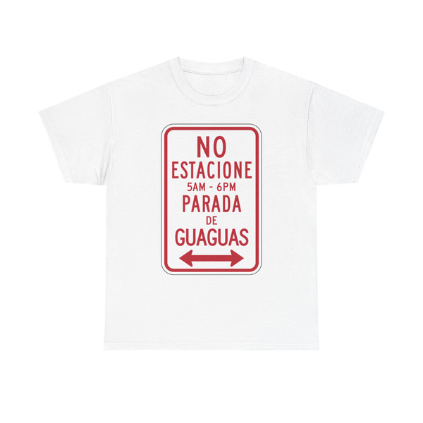 MUTCD-PR R7-17 open text (Puerto Rico) (Road Sign) T-Shirt
