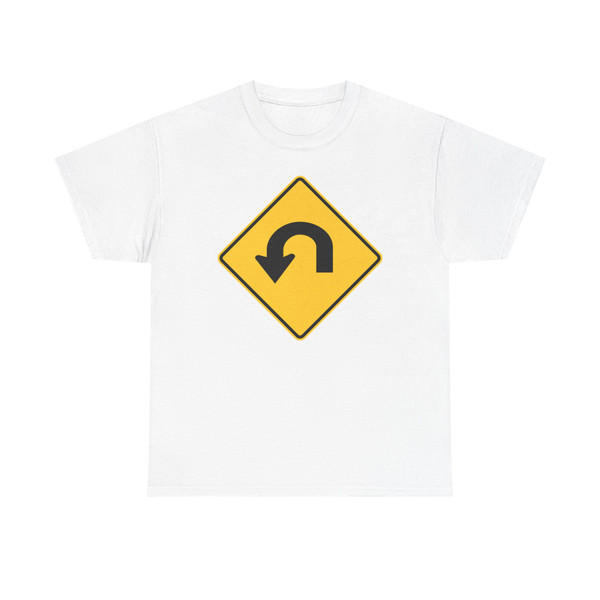 MUTCD-WA W1-901-L (Washington) (Road Sign) T-Shirt