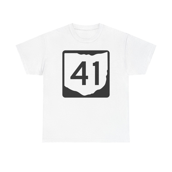 OH-41 (Ohio) (Road Sign) T-Shirt