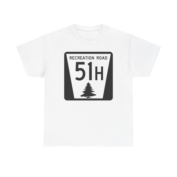 N REC 51H (Nebraska) (Road Sign) T-Shirt
