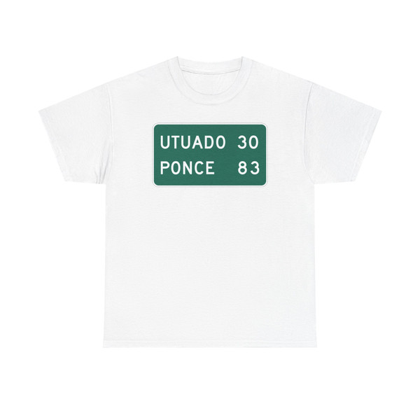 MUTCD-PR D2-2 (Puerto Rico) (Road Sign) T-Shirt