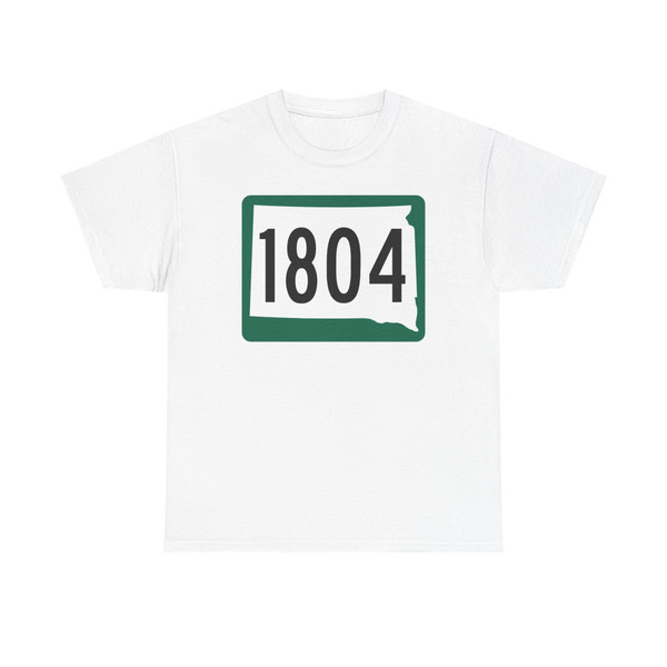 SD 1804 (South Dakota) (Road Sign) T-Shirt