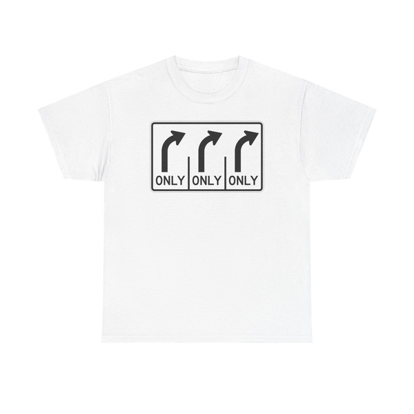 MUTCD-OH R3-H8cx (Ohio) (Road Sign) T-Shirt