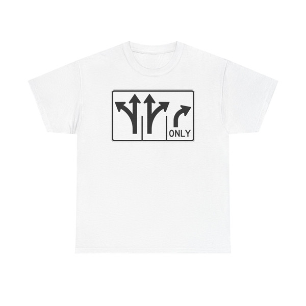 MUTCD-OH R3-H8cu (Ohio) (Road Sign) T-Shirt