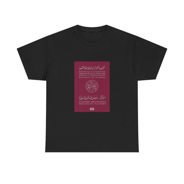 Algerian Electronic Biometric Diplomatic Passport - T-Shirt
