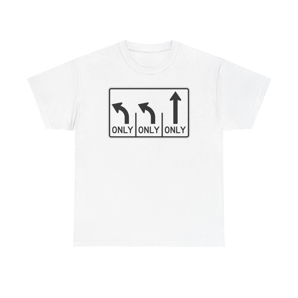 MUTCD-OH R3-H8ce (Ohio) (Road Sign) T-Shirt