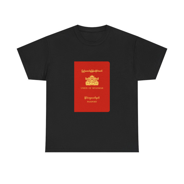 Myanmar Passport (1988-2010) - T-Shirt
