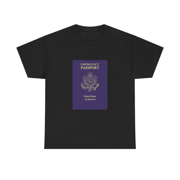 United States Emergency Passport - T-Shirt