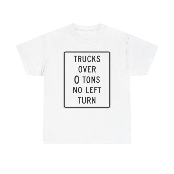 MUTCD-NJ RNJ12-8L open text (New Jersey) (Road Sign) T-Shirt