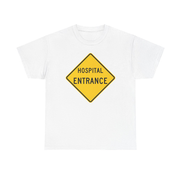 MUTCD-OH W11-H13 Hospital Entrance (Ohio) (Road Sign) T-Shirt