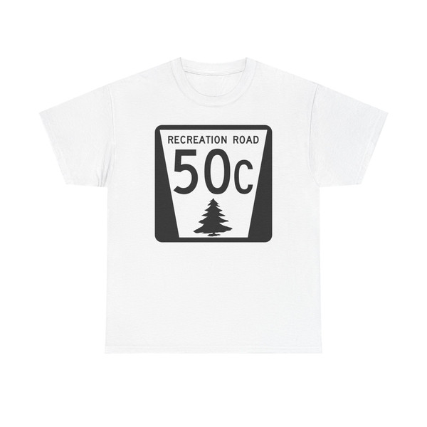N REC 50C (Nebraska) (Road Sign) T-Shirt