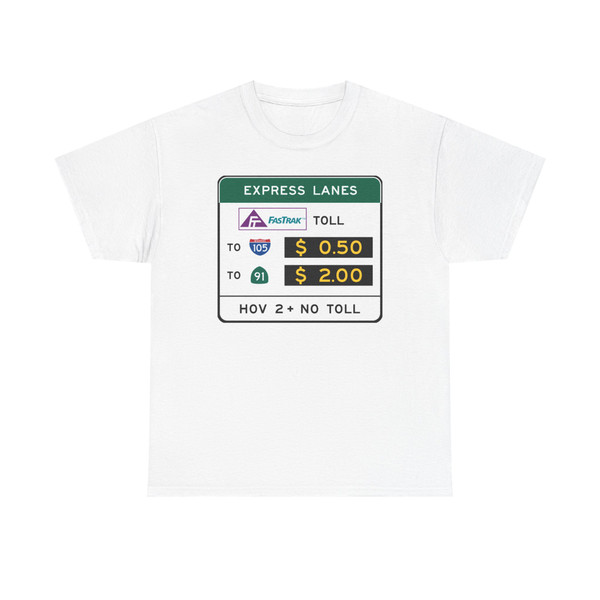 MUTCD R3-48a California (California) (Road Sign) T-Shirt