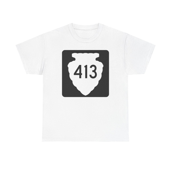 MT-sec-413 (Montana) (Road Sign) T-Shirt