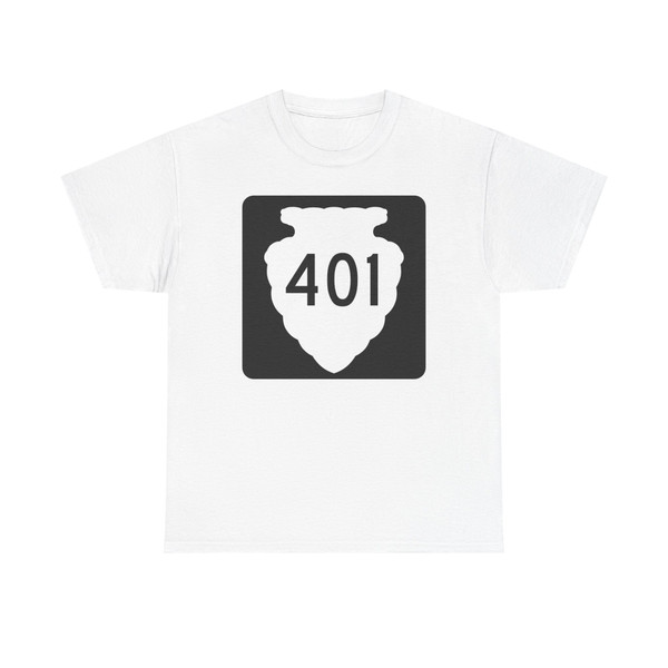 MT-sec-401 (Montana) (Road Sign) T-Shirt