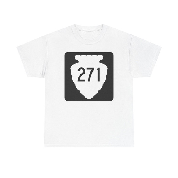 MT-sec-271 (Montana) (Road Sign) T-Shirt
