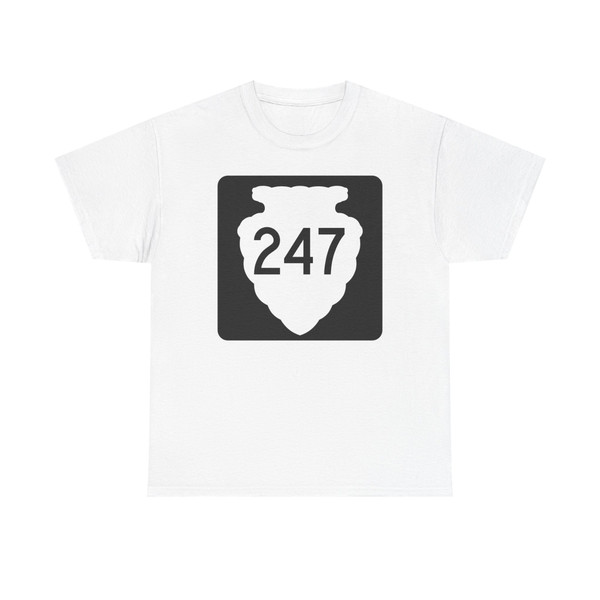 MT-sec-247 (Montana) (Road Sign) T-Shirt