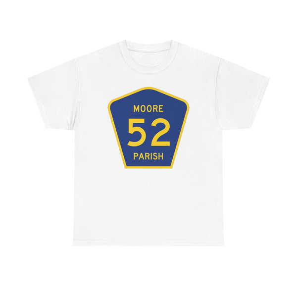 Moore Parish Route 52 LA (Louisiana) (Road Sign) T-Shirt