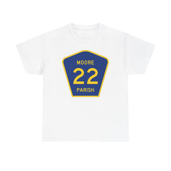 Moore Parish Route 22 LA (Louisiana) (Road Sign) T-Shirt