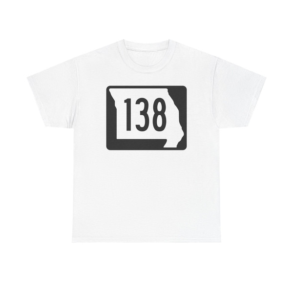 MO-138 (Missouri) (Road Sign) T-Shirt