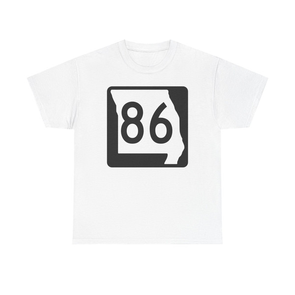 MO-86 (Missouri) (Road Sign) T-Shirt