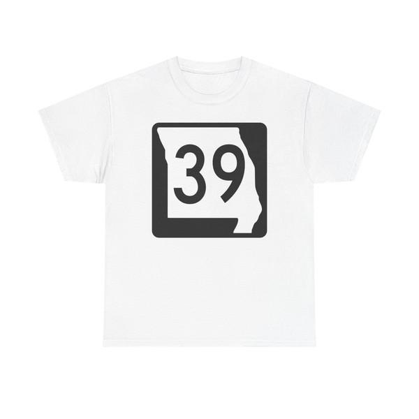 MO-39 (Missouri) (Road Sign) T-Shirt