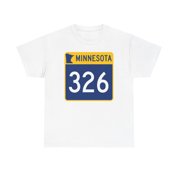 MN-326 (Minnesota) (Road Sign) T-Shirt