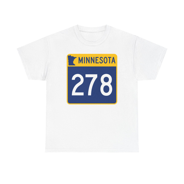 MN-278 (Minnesota) (Road Sign) T-Shirt
