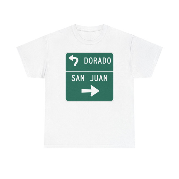 MUTCD-PR D1-2d (Puerto Rico) (Road Sign) T-Shirt