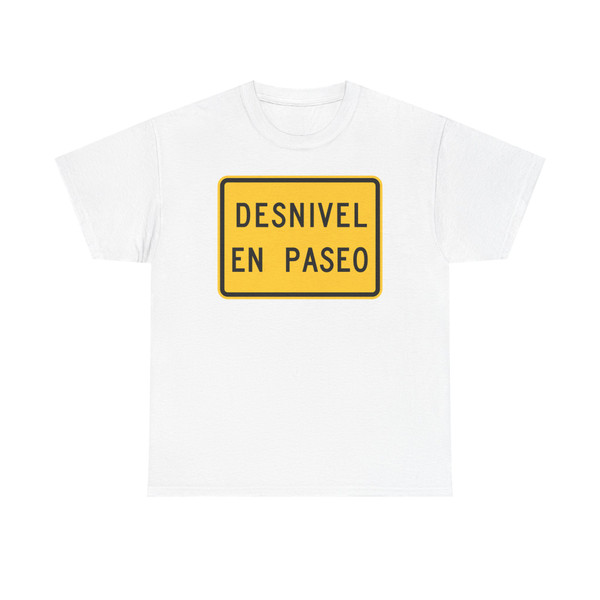 MUTCD-PR W8-17p (Puerto Rico) (Road Sign) T-Shirt