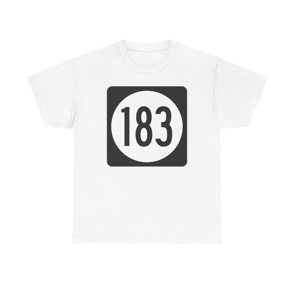 Iowa 183 (Iowa) (Road Sign) T-Shirt