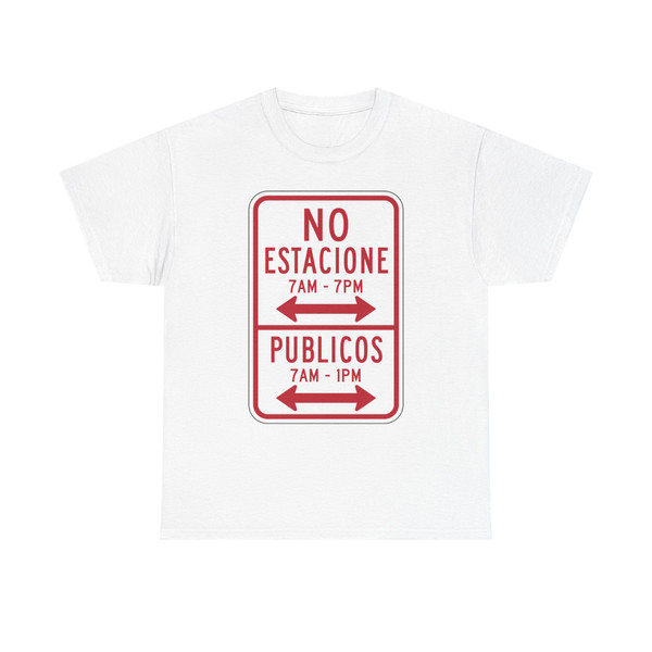 MUTCD-PR R7-13 open text (Puerto Rico) (Road Sign) T-Shirt