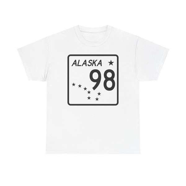 Alaska 98 shield (Alaska) (Road Sign) T-Shirt