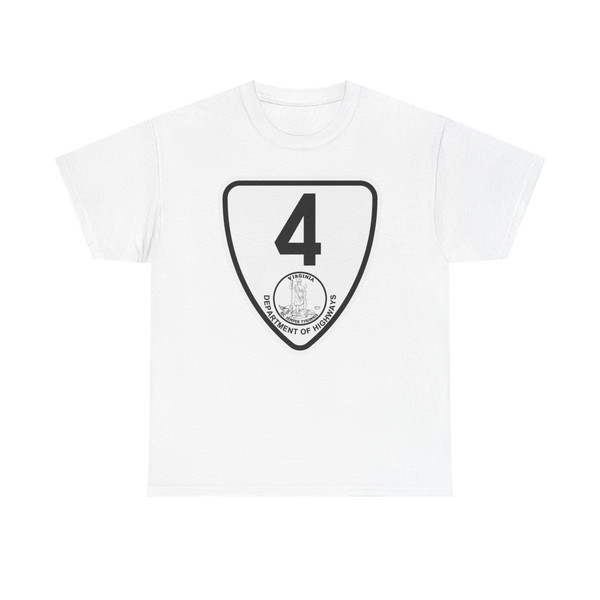 Virginia 4 1924 (Virginia) (Road Sign) T-Shirt