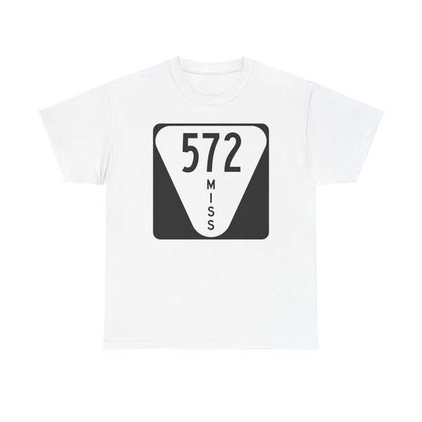 Mississippi 572 (Mississippi) (Road Sign) T-Shirt
