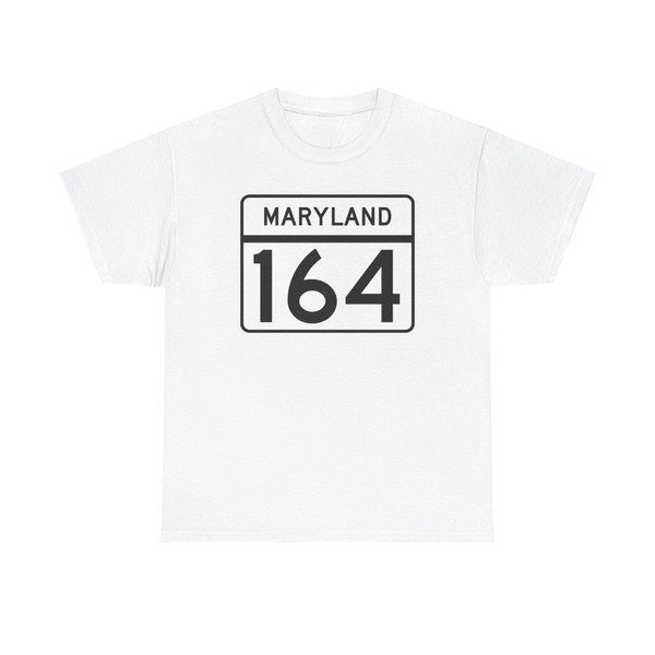 MD Route 164 (Maryland) (Road Sign) T-Shirt