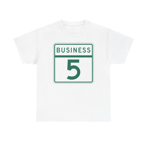 MD Business 5 (Maryland) (Road Sign) T-Shirt