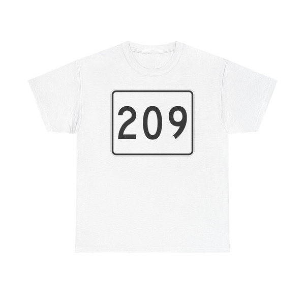 MA Route 209 (Massachusetts) (Road Sign) T-Shirt