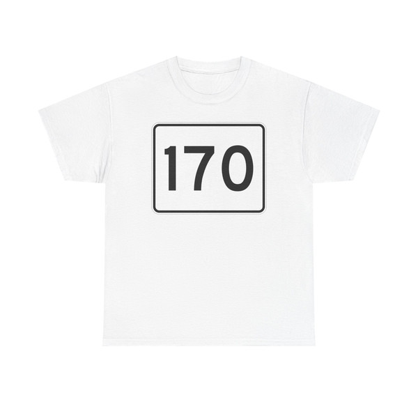MA Route 170 (Massachusetts) (Road Sign) T-Shirt
