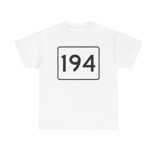 MA Route 194 (Massachusetts) (Road Sign) T-Shirt