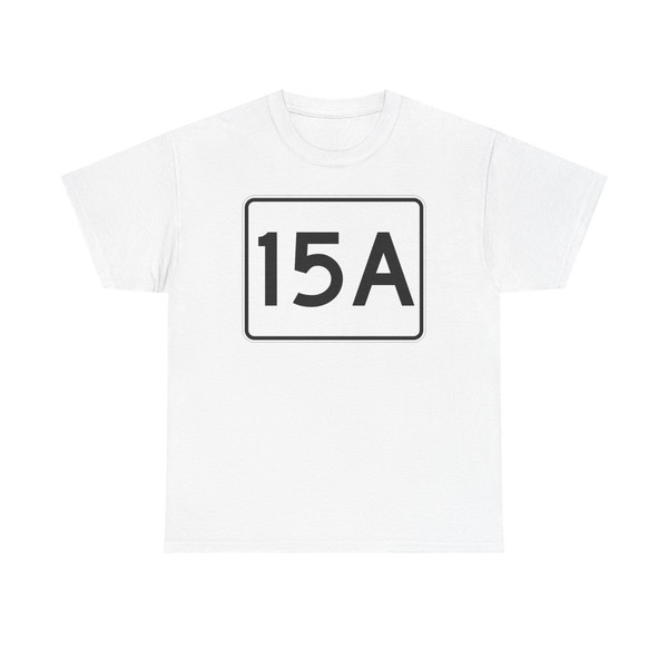 MA Route 15A (Massachusetts) (Road Sign) T-Shirt