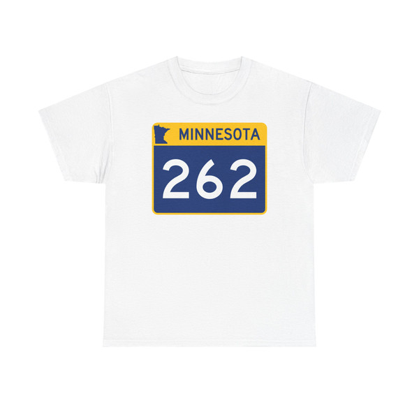 MN-262 wide (Minnesota) (Road Sign) T-Shirt